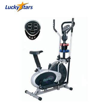 Orbitrack Elliptical Bike with Dumbbell